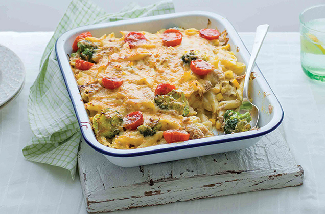 Tuna pasta bake recipe