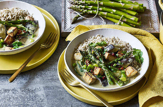 Vegan Thai green curry