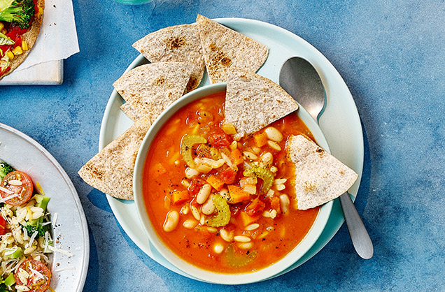 Vegetable bean soup