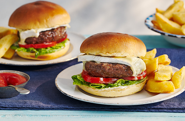 Brie-L-T burger