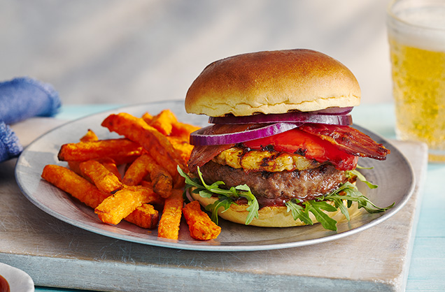 Hawaiian burger