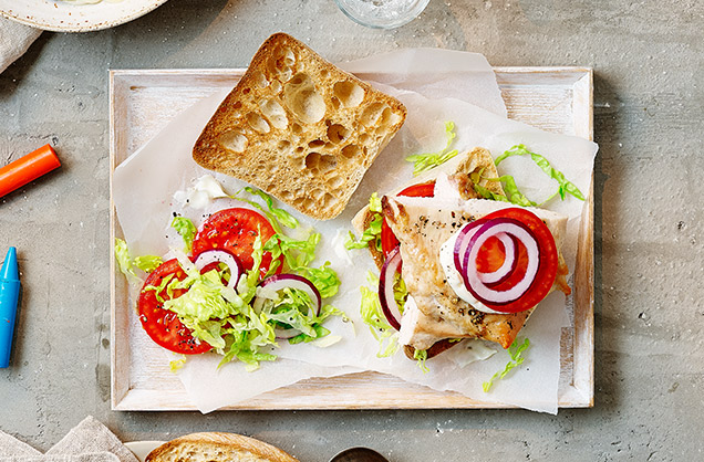 Thursday: Quick chicken burgers