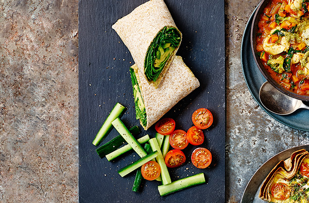 Super green roll ups