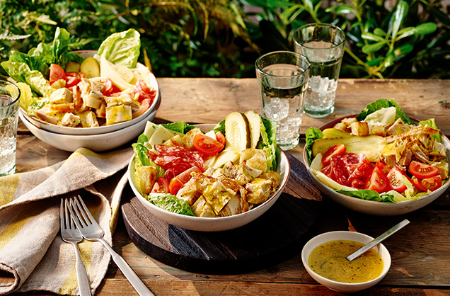 Cuban sandwich salad