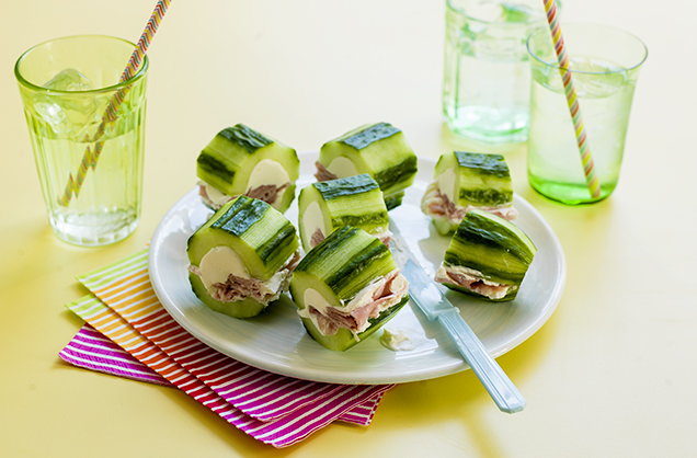 Cucumber sandwiches