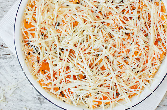 Add the Gruyère