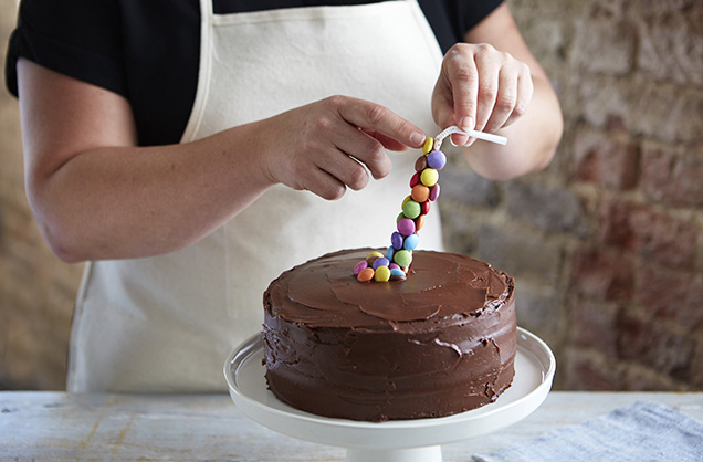 Continue to add sweets