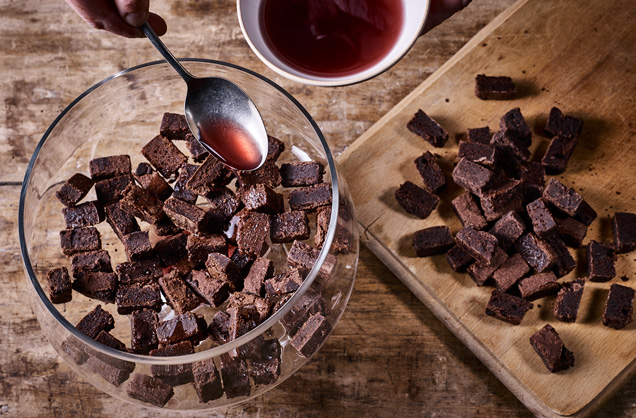 Prepare the brownies