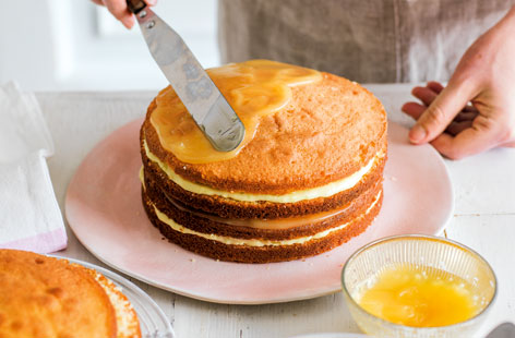 Layer the cake