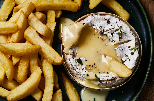 Chip fondue