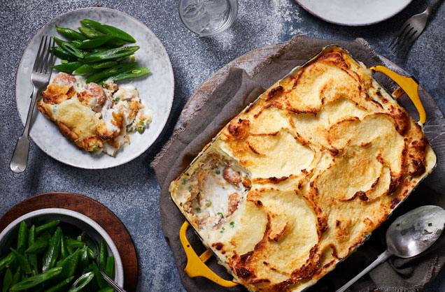 Fish finger pie