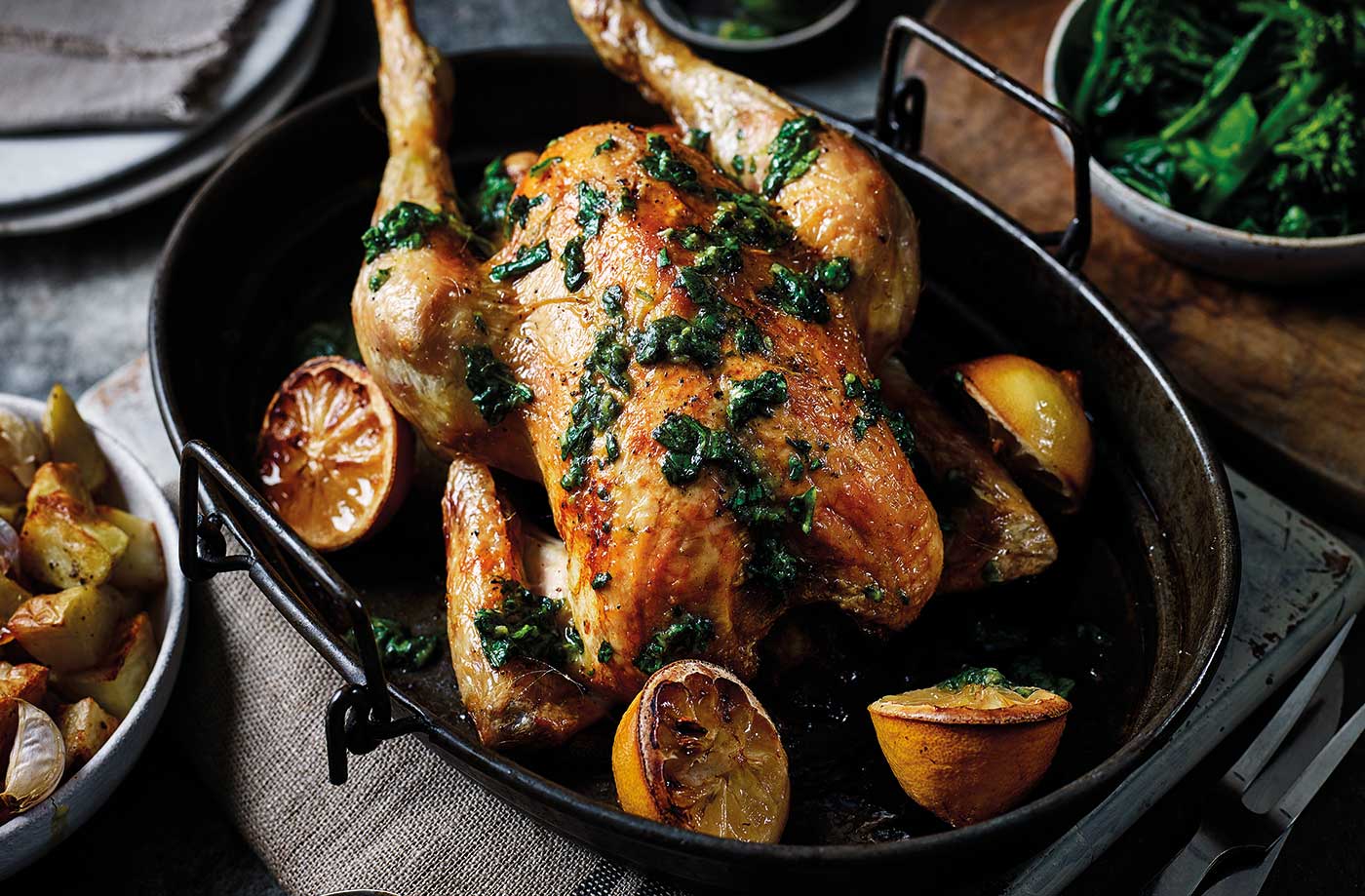 Roast chicken