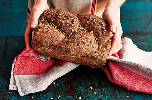 My free-form bread always rises unevenly. What can I do?