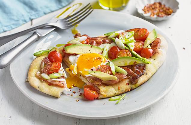 Breakfast flatbreads
