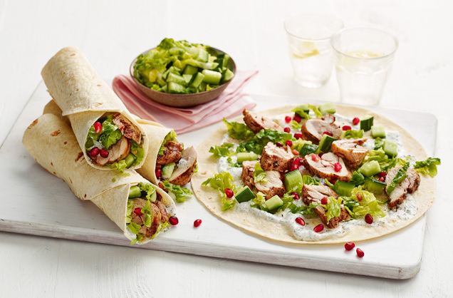 Sharing shawarma