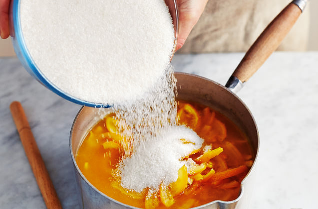 Add the sugar