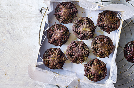 Black Forest mini mince pies