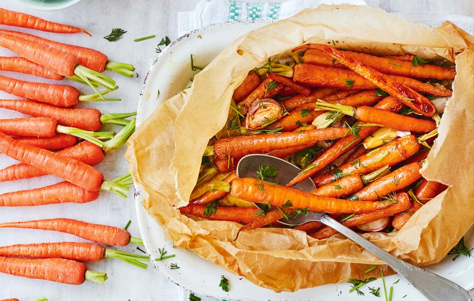 Herby carrots