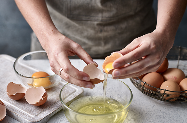 Separate the eggs