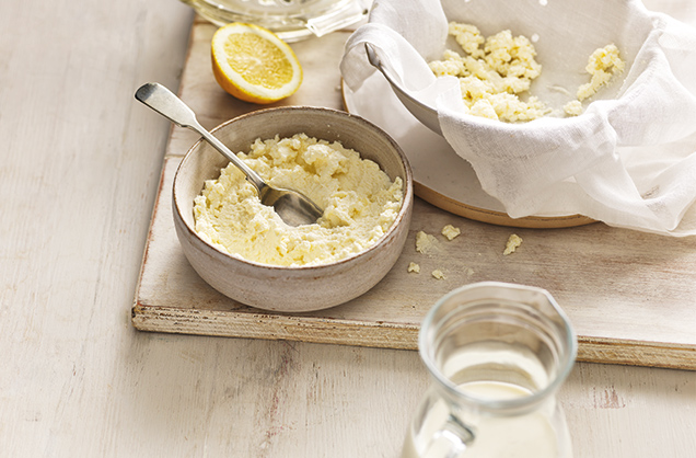 Serve the ricotta