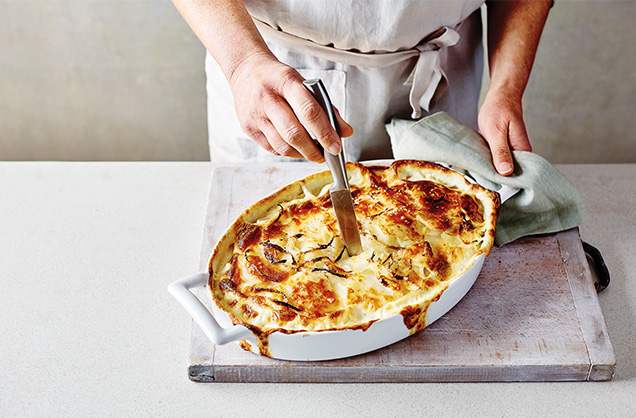 Bake the dauphinoise
