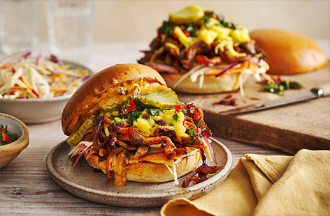 Try a spicy burger recipe