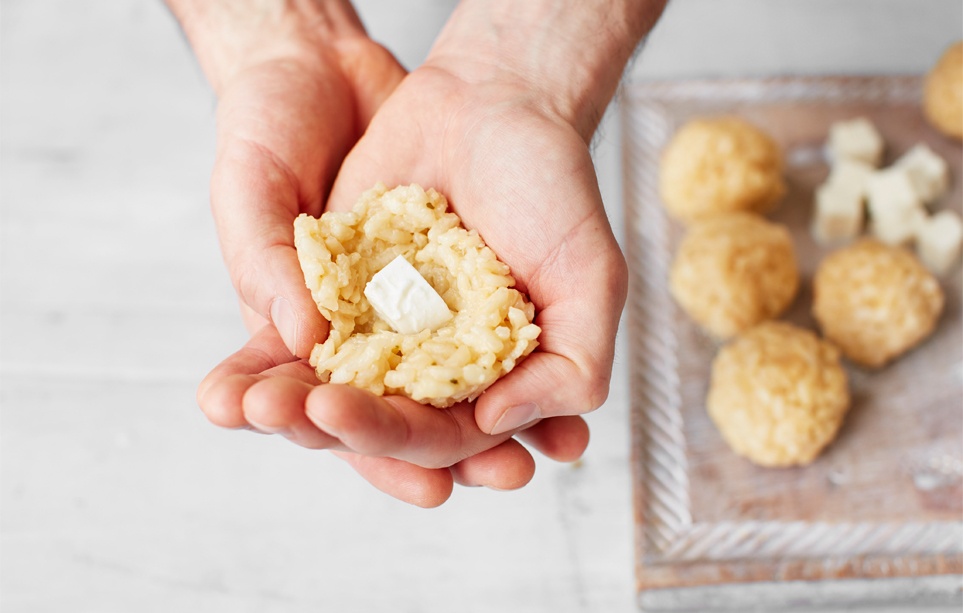 Create the arancini