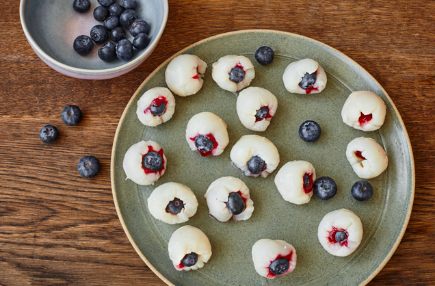 Add blueberries
