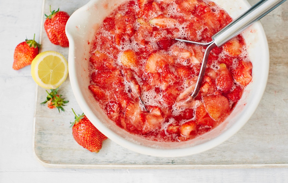Soften the berries