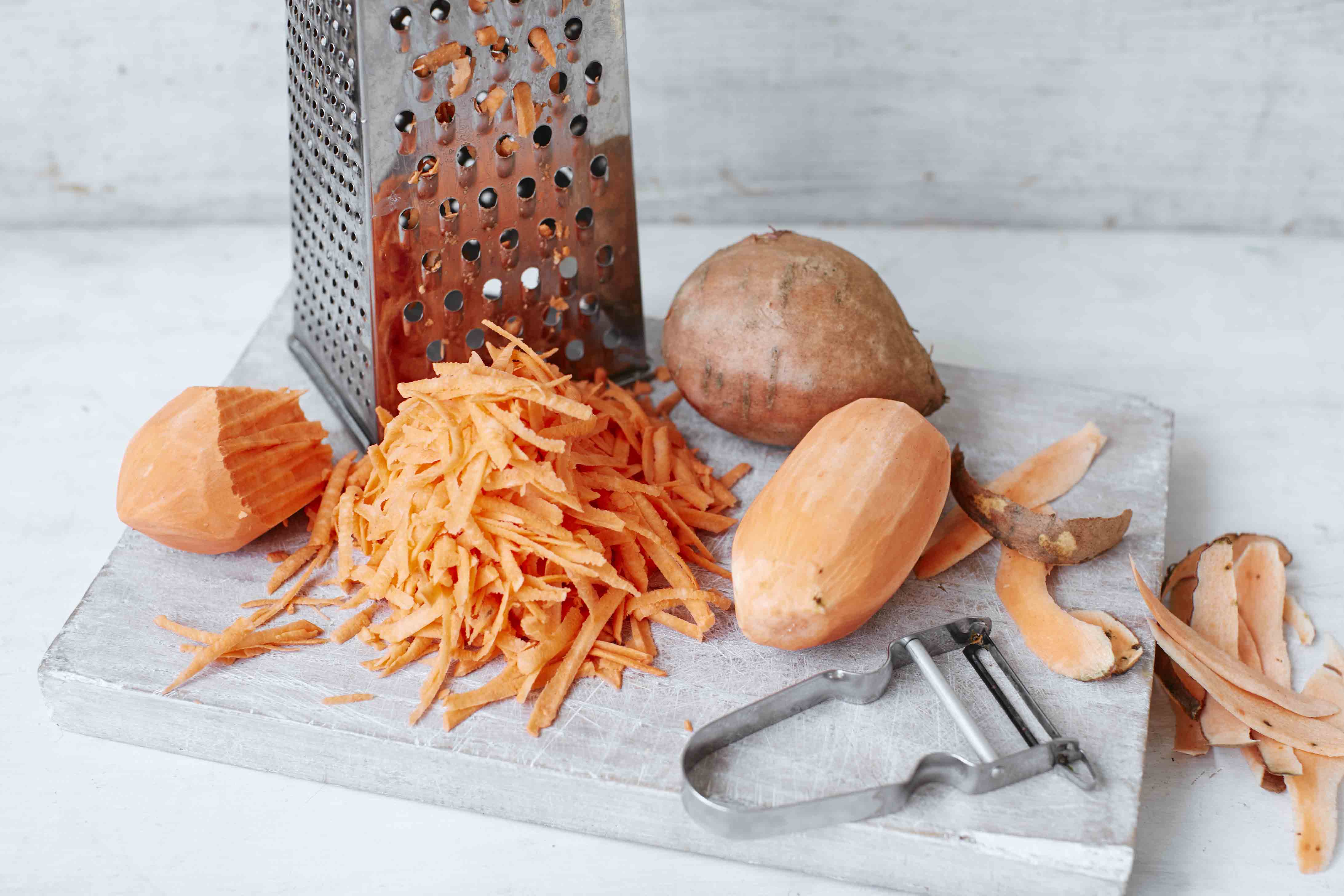 Prepare the sweet potato
