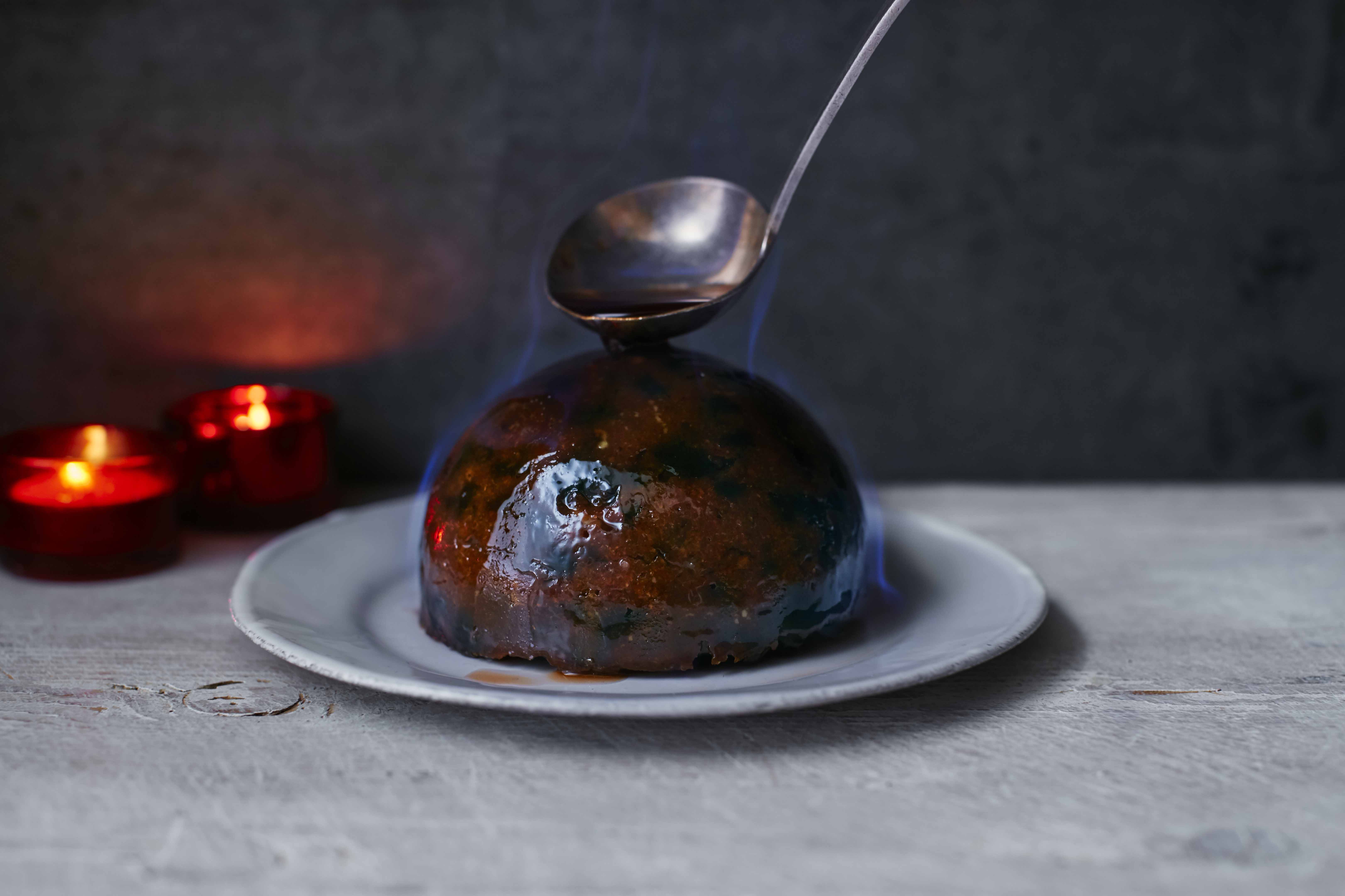 Douse the pudding