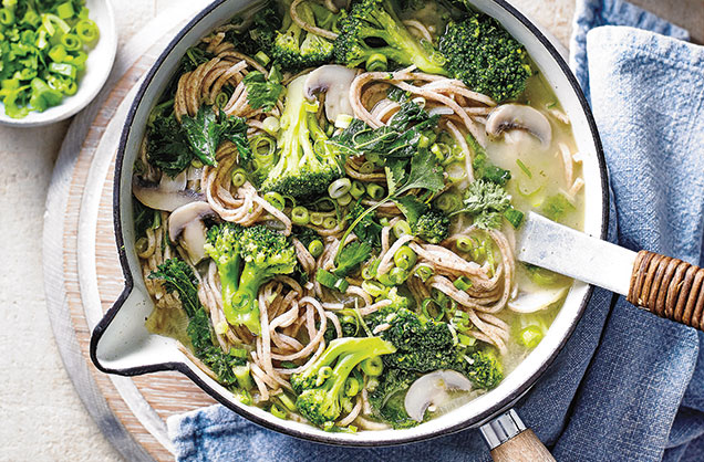 Monday: Thai green noodle bowls