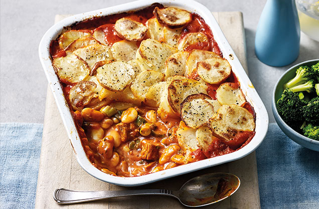 Thursday: Tuna and butter bean pie