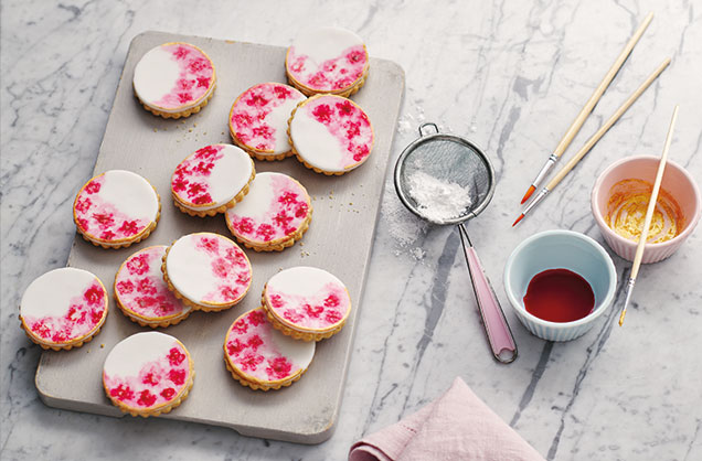 Finish the biscuits