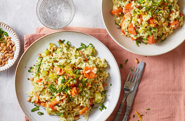 The one pot: Creamy winter veg risotto