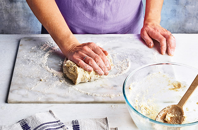 Knead the dough