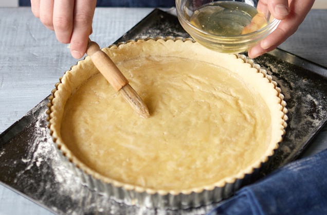 Blind bake
