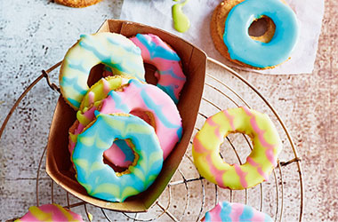 Coconut party rings